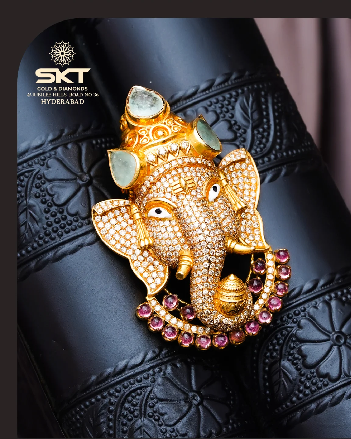bridal gold jewellery design