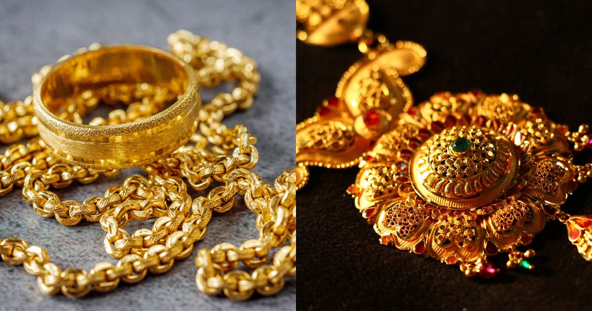 gold jewelry ornaments